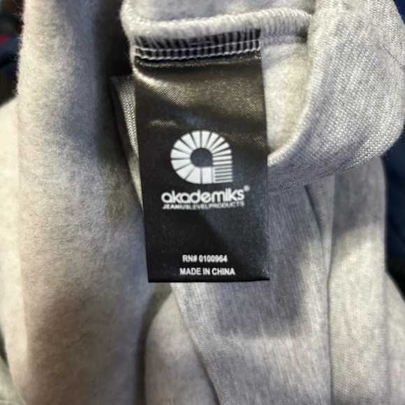AKADEMIKS - Jeanius Level Product Gray Hoodie “Never Regret” Size XL - Picture 5 of 8